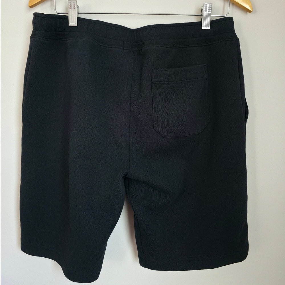 Polo Ralph Lauren Mens Black Fleece Shorts Pony Logo Y2K Size S - Picture 2 of 16